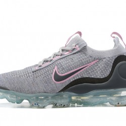 KicksOnFire Nike Air VaporMax 2021 Flyknit Pink Grey Shoes DB1550-004