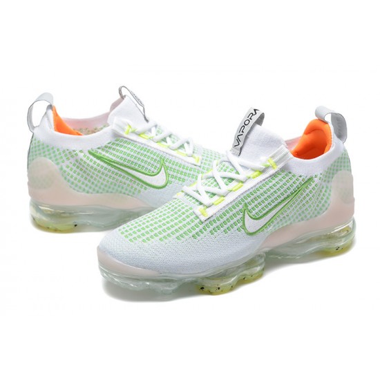 KicksOnFire Nike Air VaporMax 2021 Flyknit White Green Shoes FD0871-100