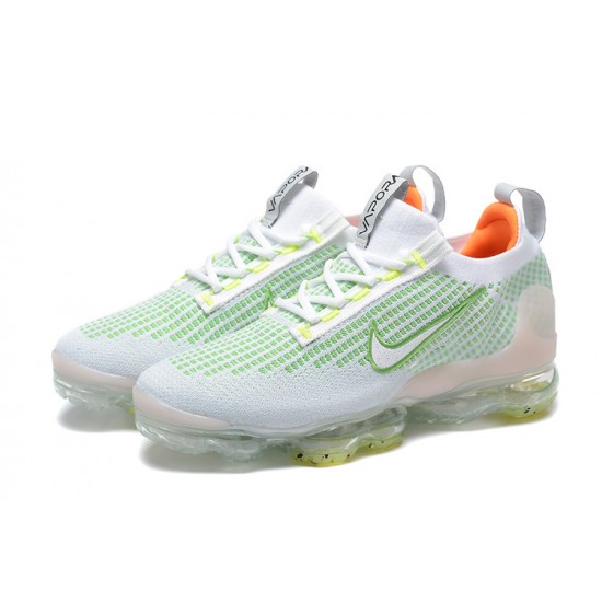 KicksOnFire Nike Air VaporMax 2021 Flyknit White Green Shoes FD0871-100