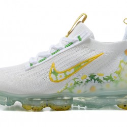 KicksOnFire Nike Air VaporMax 2021 Flyknit White Yellow Shoes