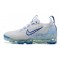 KicksOnFire Nike Air VaporMax 2021 Flyknit White and Blue Shoes