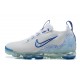 KicksOnFire Nike Air VaporMax 2021 Flyknit White and Blue Shoes