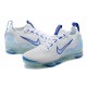 KicksOnFire Nike Air VaporMax 2021 Flyknit White and Blue Shoes