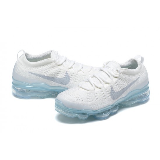 KicksOnFire Nike Air VaporMax 2023 Flyknit Pure Platinum White Blue Shoes DV1678-002