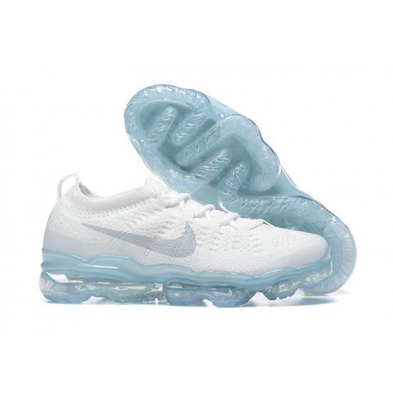 KicksOnFire Nike Air VaporMax 2023 Flyknit Pure Platinum White Blue Shoes DV1678-002