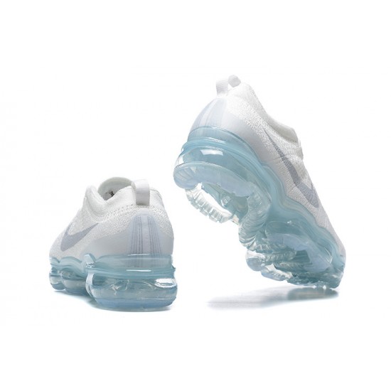 KicksOnFire Nike Air VaporMax 2023 Flyknit Pure Platinum White Blue Shoes DV1678-002