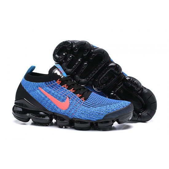 KicksOnFire Nike Air VaporMax Flyknit 3 Black Blue Shoes AJ6900-015