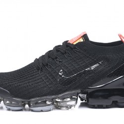 KicksOnFire Nike Air VaporMax Flyknit 3 Black Orange Shoes