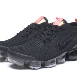 KicksOnFire Nike Air VaporMax Flyknit 3 Black Orange Shoes