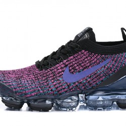 KicksOnFire Nike Air VaporMax Flyknit 3 Black Purple Shoes AJ6900-009