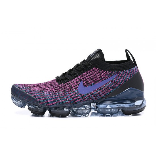 KicksOnFire Nike Air VaporMax Flyknit 3 Black Purple Shoes AJ6900-009