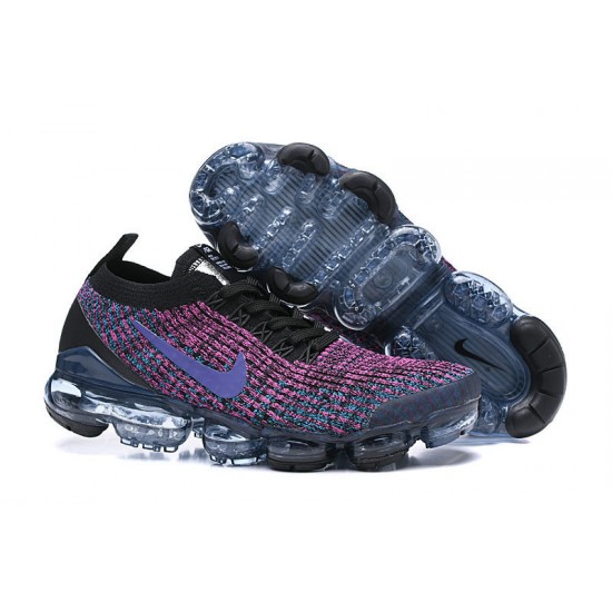 KicksOnFire Nike Air VaporMax Flyknit 3 Black Purple Shoes AJ6900-009