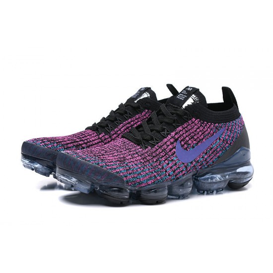 KicksOnFire Nike Air VaporMax Flyknit 3 Black Purple Shoes AJ6900-009