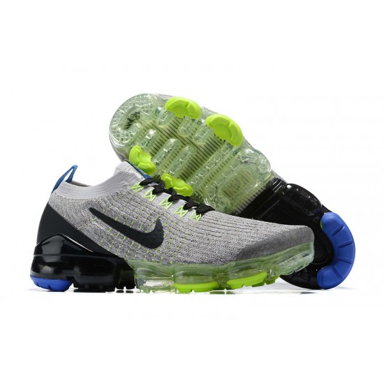 KicksOnFire Nike Air VaporMax Flyknit 3 Grey Blue Shoes AJ6900-112