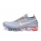 KicksOnFire Nike Air VaporMax Flyknit 3 Grey Orange Shoes AJ6900-003