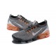 KicksOnFire Nike Air VaporMax Flyknit 3 Grey Orange Shoes AJ6900-024