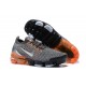 KicksOnFire Nike Air VaporMax Flyknit 3 Grey Orange Shoes AJ6900-024