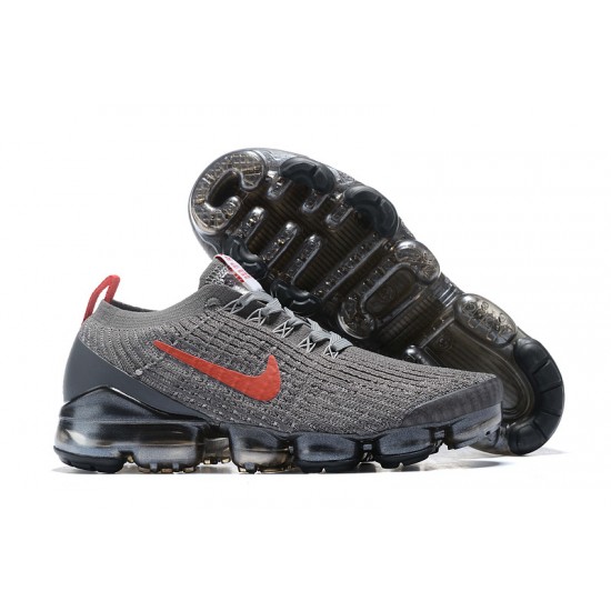 KicksOnFire Nike Air VaporMax Flyknit 3 Grey Red Shoes CT1270-001