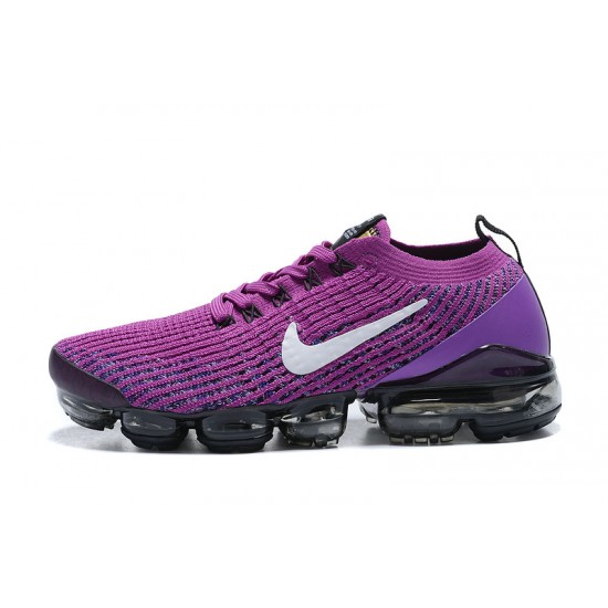 KicksOnFire Nike Air VaporMax Flyknit 3 Purple Black Shoes AJ6900-502