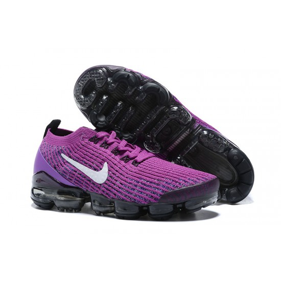 KicksOnFire Nike Air VaporMax Flyknit 3 Purple Black Shoes AJ6900-502