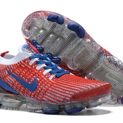 KicksOnFire Nike Air VaporMax Flyknit 3 Red Blue Shoes CW5585-100