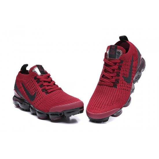 KicksOnFire Nike Air VaporMax Flyknit 3 Red Shoes AJ6900-602