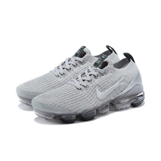 KicksOnFire Nike Air VaporMax Flyknit 3 Silver Grey Shoes AJ6900-101