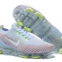 KicksOnFire Nike Air VaporMax Flyknit 3 White Blue Shoes AJ6910-200