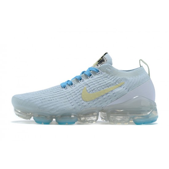 KicksOnFire Nike Air VaporMax Flyknit 3 White Blue Shoes AJ6910-500