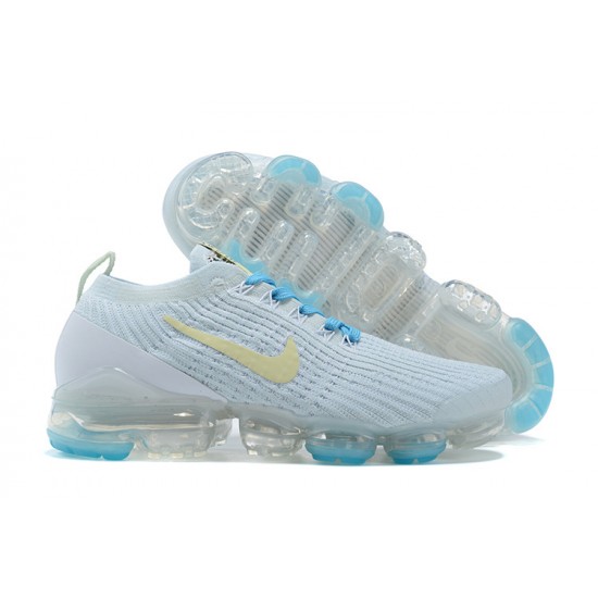 KicksOnFire Nike Air VaporMax Flyknit 3 White Blue Shoes AJ6910-500