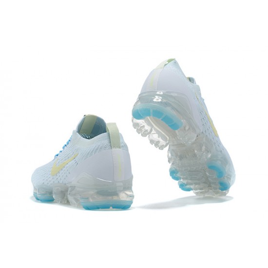 KicksOnFire Nike Air VaporMax Flyknit 3 White Blue Shoes AJ6910-500