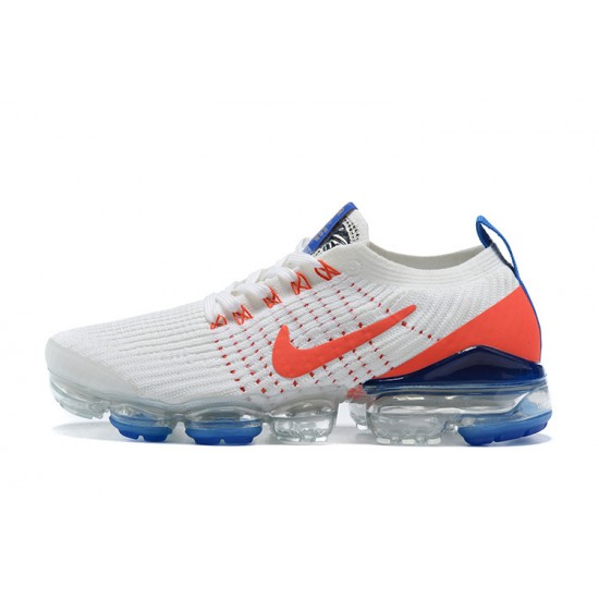 KicksOnFire Nike Air VaporMax Flyknit 3 White Blue Shoes CZ7994-100