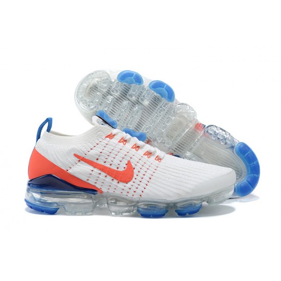 KicksOnFire Nike Air VaporMax Flyknit 3 White Blue Shoes CZ7994-100