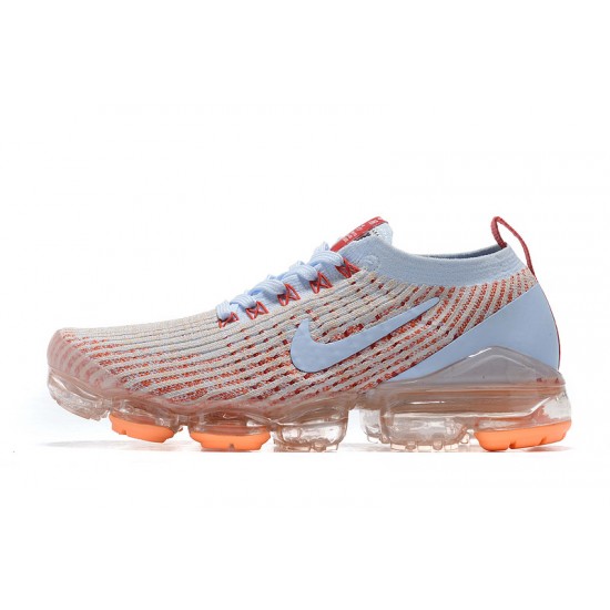 KicksOnFire Nike Air VaporMax Flyknit 3 White Orange Shoes AJ6910-400