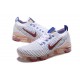 KicksOnFire Nike Air VaporMax Flyknit 3 White Red Shoes AJ6910-501