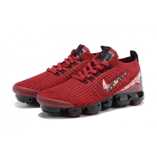 KicksOnFire Nike Air VaporMax Flyknit 3 Red Black Shoes CT1274 -600