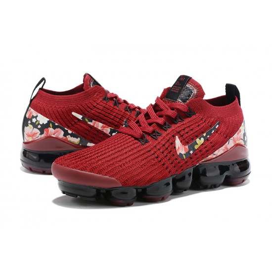 KicksOnFire Nike Air VaporMax Flyknit 3 Red Black Shoes CT1274 -600