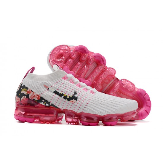 KicksOnFire Nike Air VaporMax Flyknit 3 White Pink Shoes AJ6910-601