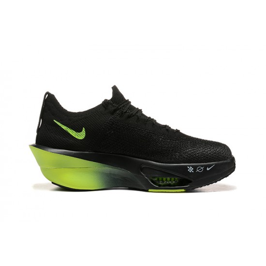 KicksOnFire Nike Air Zoom Alphafly NEXT 3 Black and Green Shoes 