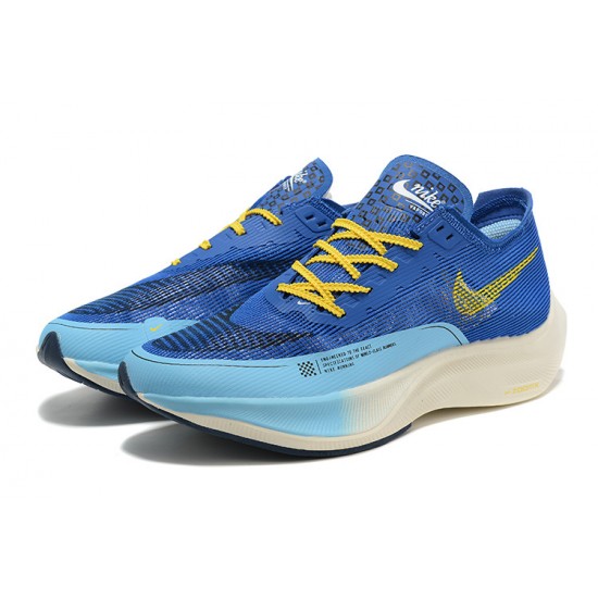 KicksOnFire Nike ZoomX VaporFly NEXT Blue Yellow Shoes 