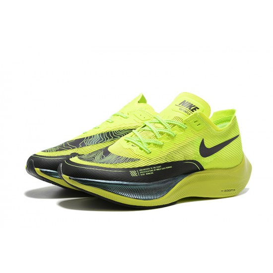 KicksOnFire Nike ZoomX VaporFly NEXT Chartreuse Black Shoes 