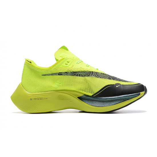 KicksOnFire Nike ZoomX VaporFly NEXT Chartreuse Black Shoes 