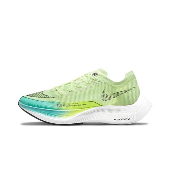 KicksOnFire Nike ZoomX VaporFly NEXT Green and Blue Shoes 