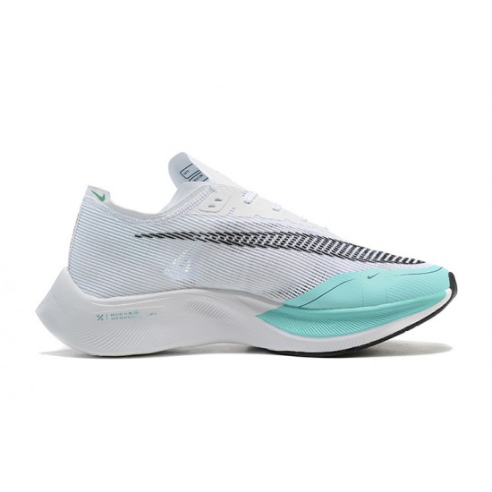 KicksOnFire Nike ZoomX VaporFly NEXT White Blue Shoes 