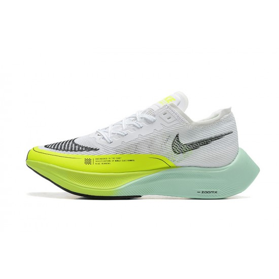 KicksOnFire Nike ZoomX VaporFly NEXT White Yellow Shoes 