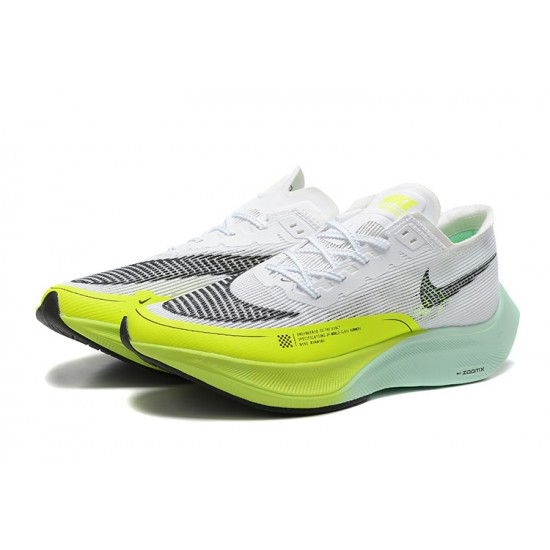 KicksOnFire Nike ZoomX VaporFly NEXT White Yellow Shoes 