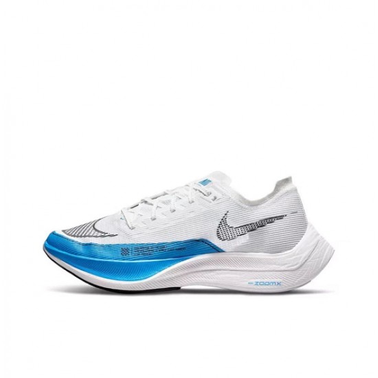 KicksOnFire Nike ZoomX VaporFly NEXT White and Blue Shoes 