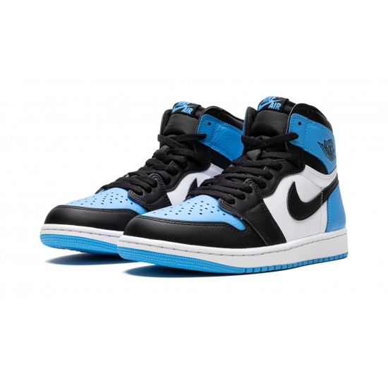 Nike Air Jordan 1 Retro High OG Mens UNC Toe DZ5485-400 Shoes