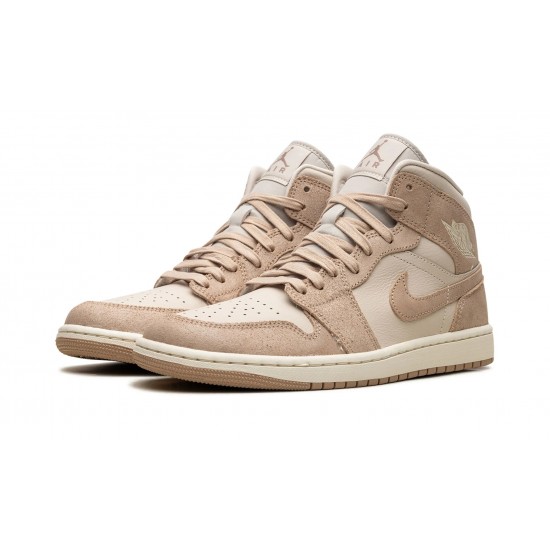 Nike Air Jordan 1 Mid Womens Legend Light Brown FJ3448-200 Shoes