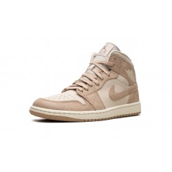 Nike Air Jordan 1 Mid Womens Legend Light Brown FJ3448-200 Shoes